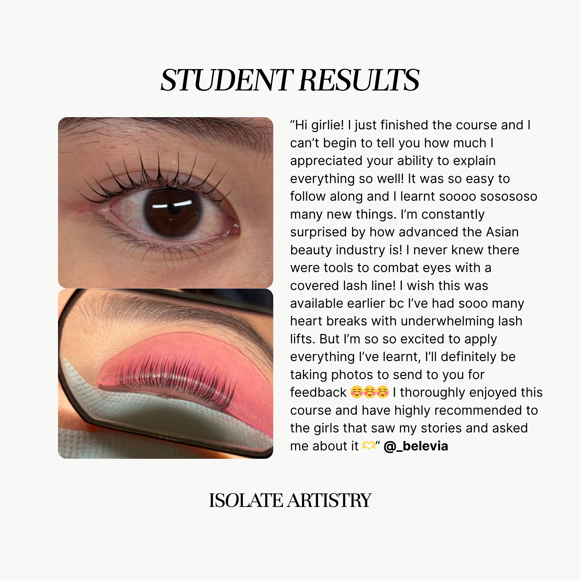 Rooted in Korea: The Elevated Lash Lift Online Course
